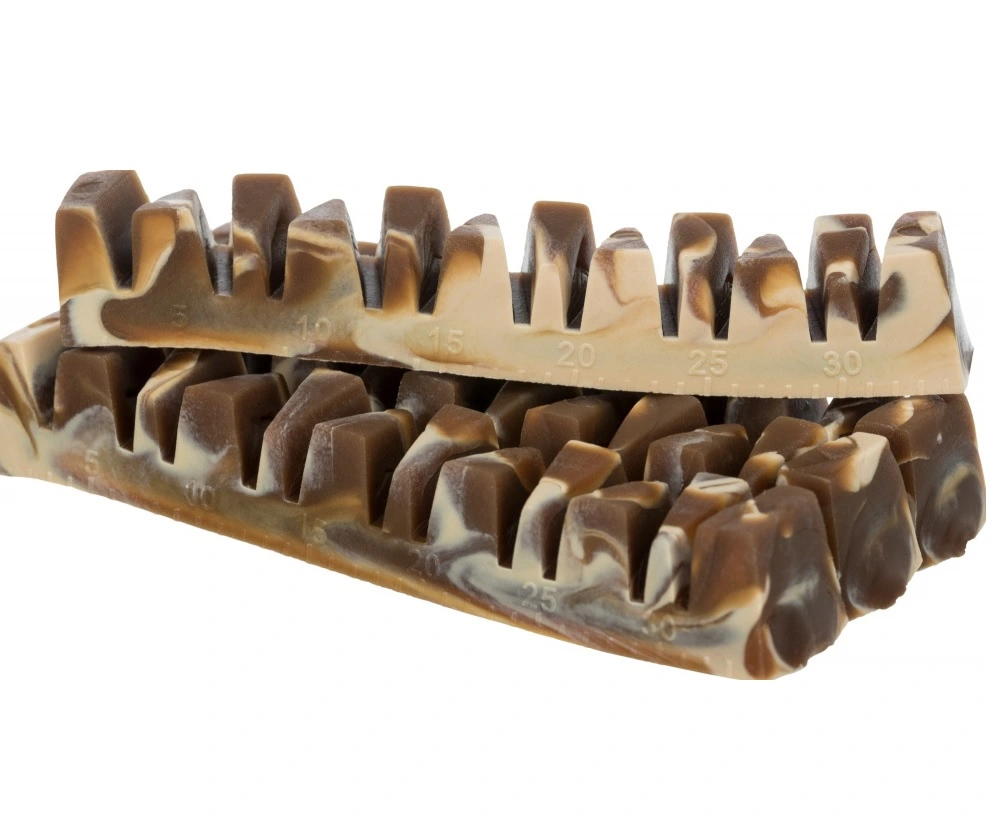Denta Fun Veggie Tyggeben 22 cm (vegetabilsk) - stort vegansk tyggeben til hunde